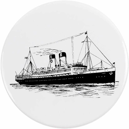 Cruise ship button - 'cruise,