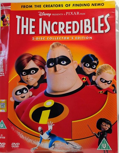 The incredibles dvd - incredibles,