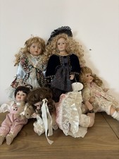 Vintage 1990s Porcelain Doll