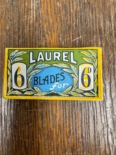 Vintage Laurel Razor 6 Blades