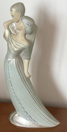 Art deco style - art, couple