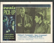 Paris Pick-Up 11x14 Lobby Card