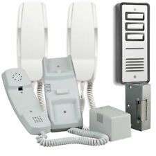 Bell System 903 3 Way Intercom Door Entry System with Lock Release Office Flats