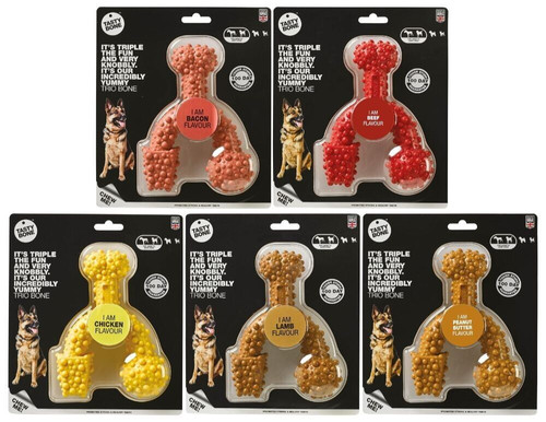 Tastybone dog toy trio bone - dog,