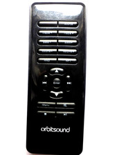 ORBITSOUND SOUNDBAR/IPOD DOCK REMOTE CONTROL for T12 V3