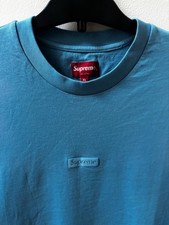 Supreme Light Blue Box Logo T-Shirt - XL