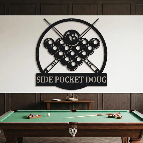 Billiards snooker vinyl wall - billiards,