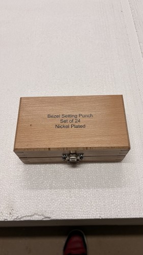 Bezel setting punch set 24 - setting,