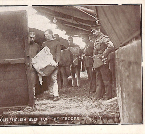 Military ww1 postcard - gb,