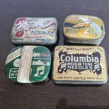 VINTAGE GRAMOPHONE NEEDLE TINS