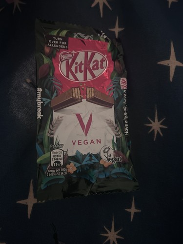 Vegan kitkat wrapper - vegan,