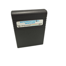 International Soccer Commodore 64 C64 Cartridge Cart