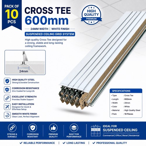 White cross tee - 10,