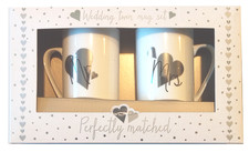 Set of 2 Small 6.5 x 9 cm 'Mr