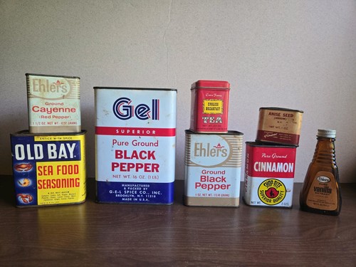 Lot vintage tins 1 - of, tins,