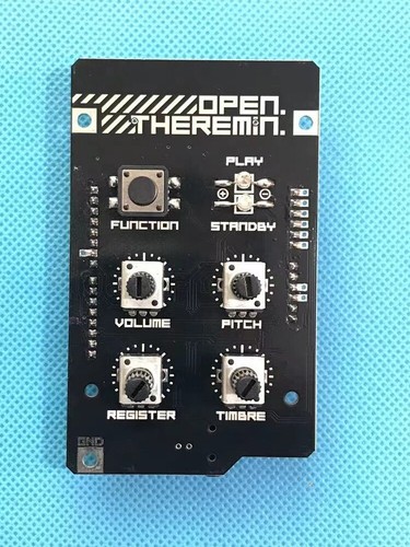 Open source theremin board kit - open,