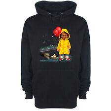 IT Mask & Chuckie Horror Halloween Printed Hoodie (IT & Chuckie Inspired)