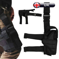 Tactical Drop Leg Holster Adjustable Hand Thigh Pistol Gun Holster Waterproof UK