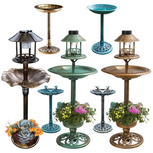Bird bath feeder bowl with - feeder,