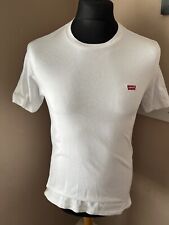 LEVI'S Mens San Francisco Graphic T-Shirt Top Small White Cotton RG14