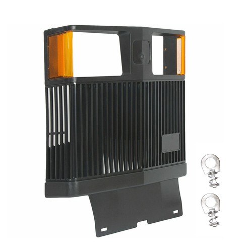 Front black grille for john - black,