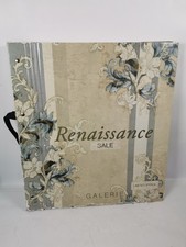Galerie Renaissance Wallpaper Sample Book Paper Arts Crafts Dolls House 