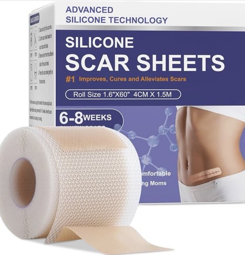 Silicone scar sheets advanced - silicone, sheets,
