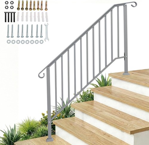 Wrought iron handrail - iron, picket