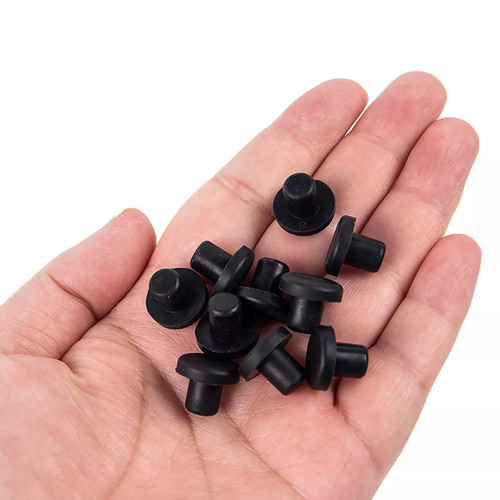 Round solid silicone rubber - round,