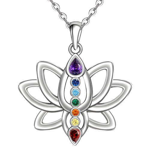 Chakra tree life pendant - of,