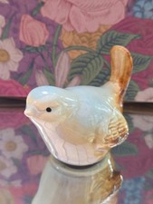 Beautiful Glazed Ceramic Wren
