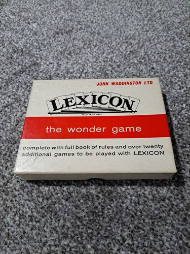 Vintage waddingtons lexicon - vintage,