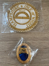 masonic provincial apron badges and Collar Jewels (Dressed and Undressed)