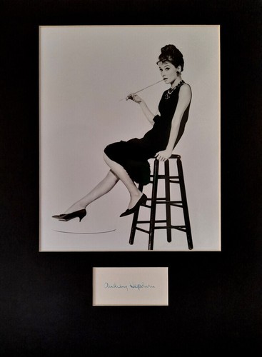 Audrey hepburn signed - hepburn,