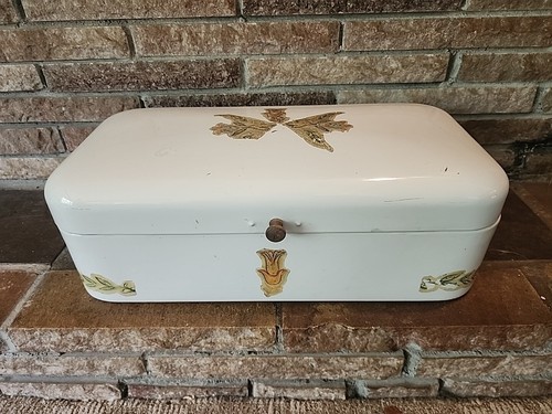 Vintage antique bread - bread, bin