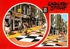 LONDON CARNABY STREET - POSTCARD
