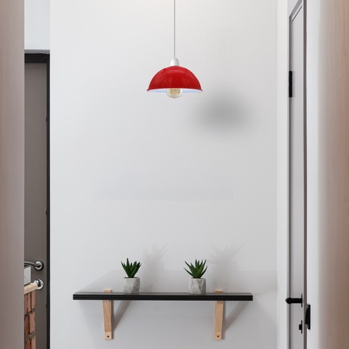 Vintage retro pendant shade - retro,
