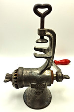 Vintager Made In England Harper Meat Grinder Beatrice Hand Crank J1859