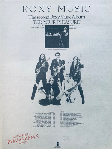 Roxy music 1973 - roxy,