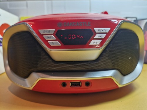 Oakcastle portable boombox - portable, cd