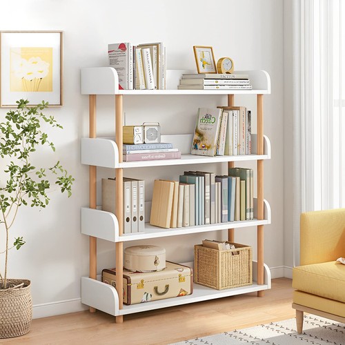 Tier wooden open bookcase - bookcase,