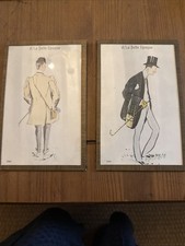 Vintage Pair Of  Prints