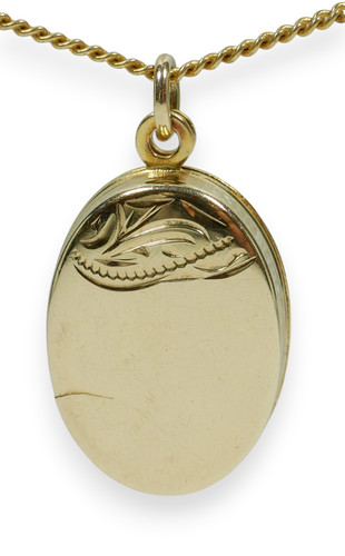 Vintage solid 9ct yellow - 9ct, gold
