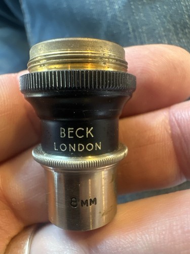 Antique beck microscope - j,