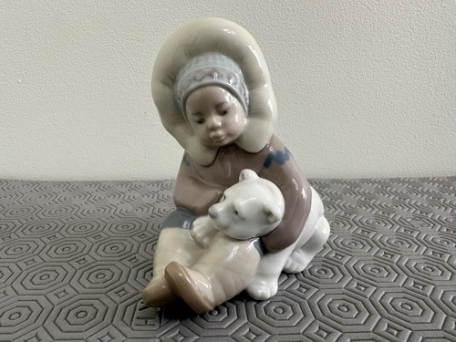 Lladro figurine 1195 eskimo - lladro, 'eskimo'