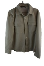 ZARA Beige Overshirt Jacket