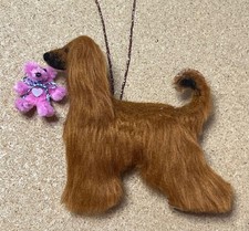 Red afghan hound - afghan, teddy