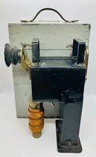 WWII Navy Portable Signalling / Morse Code Lantern for Boats No. W1020 Date 1942