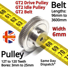 GT2 6mm Timing Drive Pulley