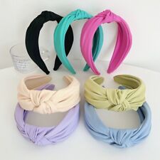 Extra Wide Soft  Headband Alice band Women Girls hair bands UK